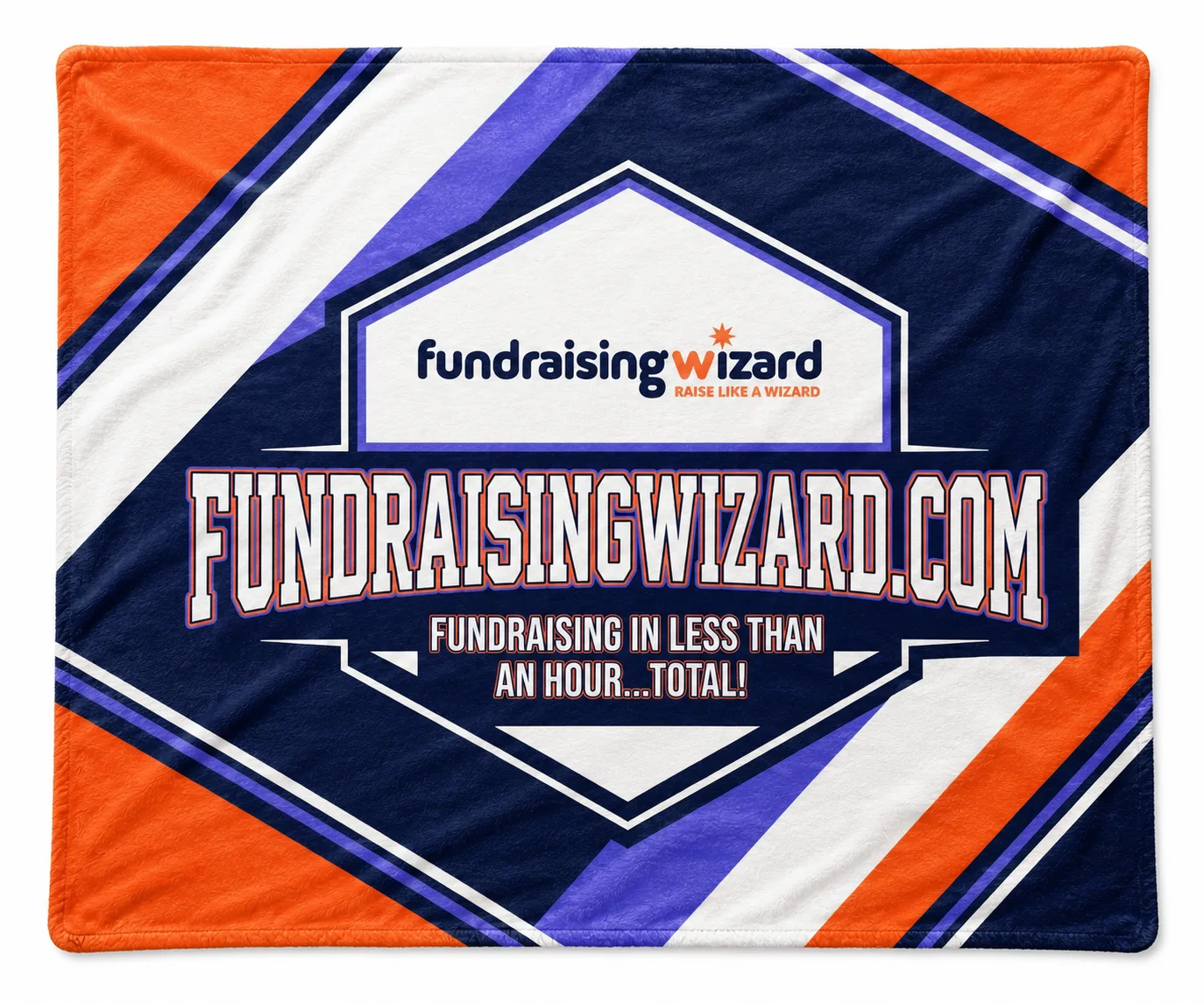 Fundraising Wizard custom blanket